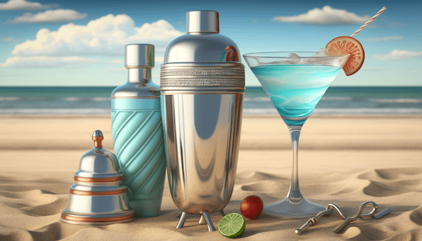 shaker cocktail beach